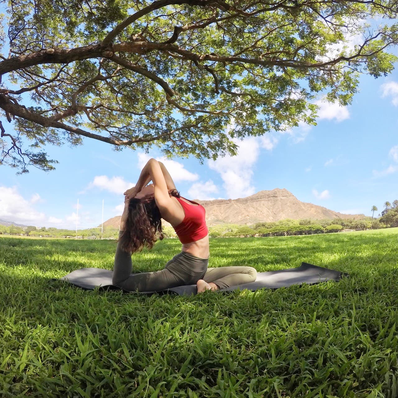 温活＆血流UP＆免疫力UP YOGAの様子